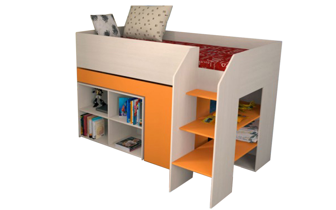 детская кровать Формула Мебели Теремок-2 1 Формула Мебели Теремок-2